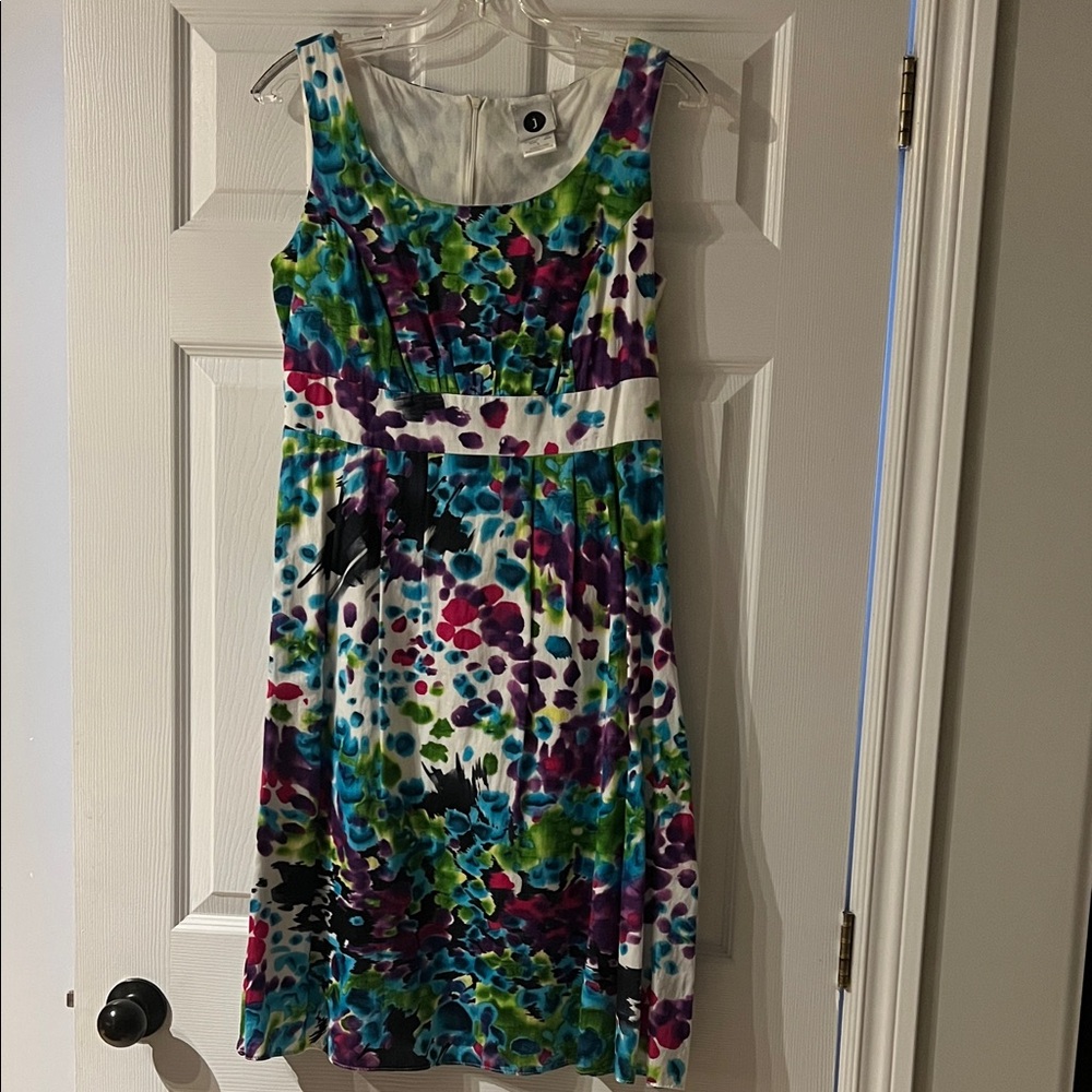 Joie Colorful Floral Midi Dress